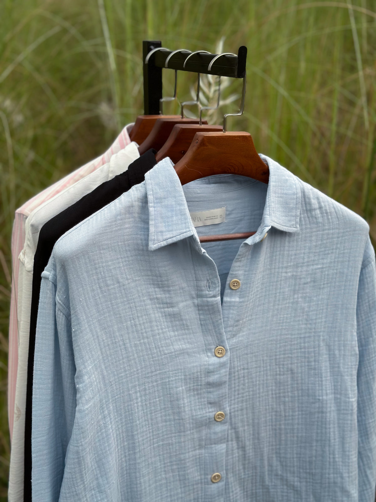 Sky Line Boxy Fit Shirt
